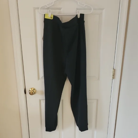 Womens Black Jogger Pants - Picture 3 of 5